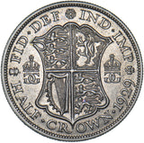 1929 Halfcrown - George V British Silver Coin - Very Nice