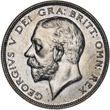 1934 Halfcrown - George V British Silver Coin - Superb