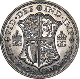 1934 Halfcrown - George V British Silver Coin - Superb