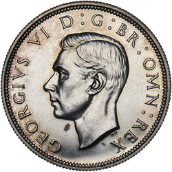 1937 Halfcrown - George VI British Silver Coin - Very Nice