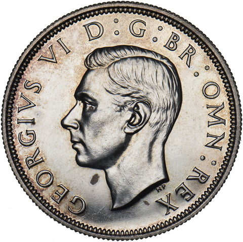 1937 Halfcrown - George VI British Silver Coin - Very Nice