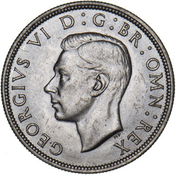 1942 Halfcrown - George VI British Silver Coin - Superb