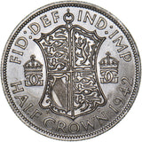 1942 Halfcrown - George VI British Silver Coin - Superb