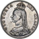 1887 Florin - Victoria British Silver Coin - Nice