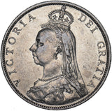 1888 Florin - Victoria British Silver Coin - Nice