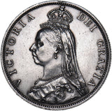 1889 Florin - Victoria British Silver Coin - Nice