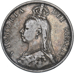 1889 Florin - Victoria British Silver Coin