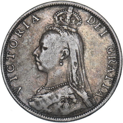 1889 Florin - Victoria British Silver Coin