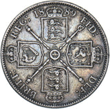 1889 Florin - Victoria British Silver Coin