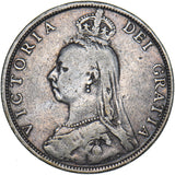 1890 Florin - Victoria British Silver Coin