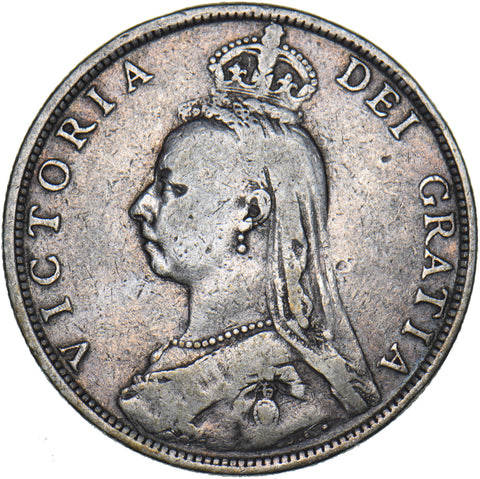 1890 Florin - Victoria British Silver Coin