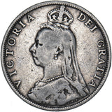 1891 Florin - Victoria British Silver Coin