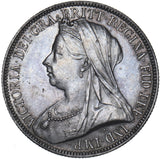 1893 Florin - Victoria British Silver Coin - Superb