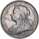 1896 Florin - Victoria British Silver Coin - Very Nice