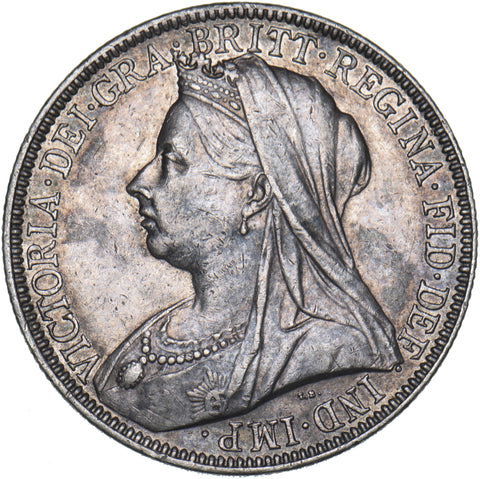 1896 Florin - Victoria British Silver Coin - Very Nice
