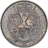 1896 Florin - Victoria British Silver Coin - Very Nice