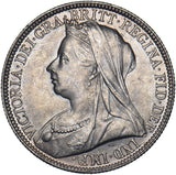 1897 Florin - Victoria British Silver Coin - Superb
