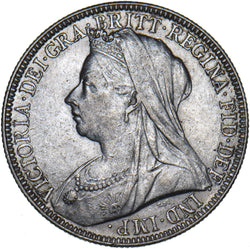 1899 Florin - Victoria British Silver Coin - Nice