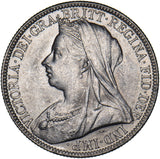 1899 Florin - Victoria British Silver Coin - Very Nice