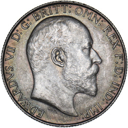 1902 Florin - Edward VII British Silver Coin - Superb