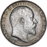 1902 Florin - Edward VII British Silver Coin - Superb
