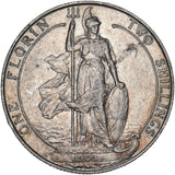 1903 Florin - Edward VII British Silver Coin - Nice