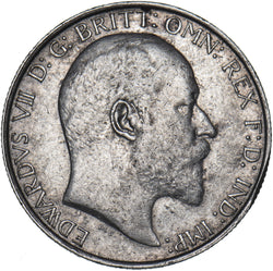 1907 Florin - Edward VII British Silver Coin - Nice