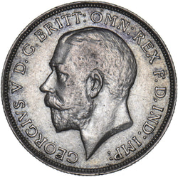1911 Florin - George V British Silver Coin - Very Nice
