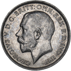 1913 Florin - George V British Silver Coin - Nice