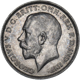 1913 Florin - George V British Silver Coin - Nice
