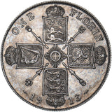 1913 Florin - George V British Silver Coin - Nice
