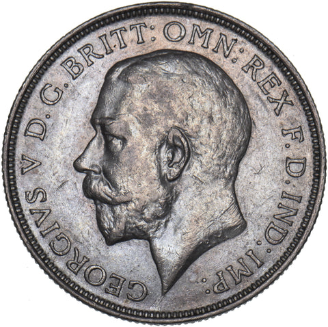 1915 Florin - George V British Silver Coin - Very Nice