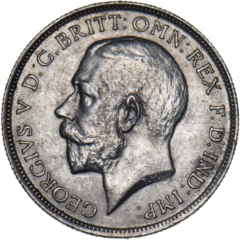 1919 Florin - George V British Silver Coin - Very Nice
