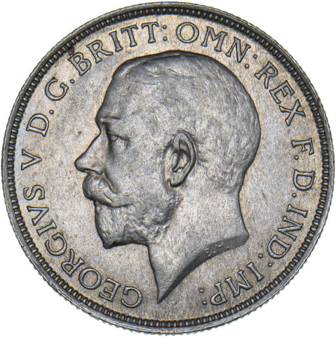 1920 Florin - George V British Silver Coin - Very Nice