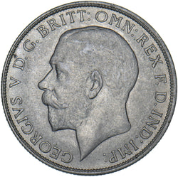 1921 Florin - George V British Silver Coin - Very Nice