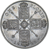 1922 Florin - George V British Silver Coin - Very Nice