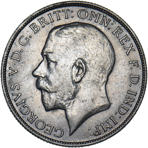 1923 Florin - George V British Silver Coin - Nice