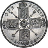 1923 Florin - George V British Silver Coin - Nice