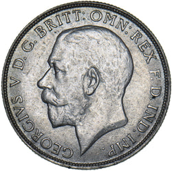 1924 Florin - George V British Silver Coin - Very Nice