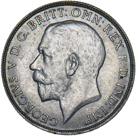 1924 Florin - George V British Silver Coin - Very Nice