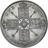 1924 Florin - George V British Silver Coin - Very Nice