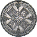1932 Florin - George V British Silver Coin - Nice