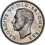 1950 Proof Florin - George VI British Coin - Superb