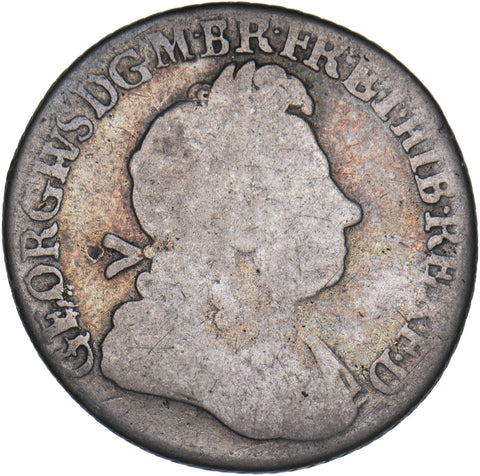 1723 Shilling - George I British Silver Coin