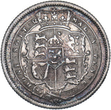 1816 Shilling - George III British Silver Coin - Very Nice