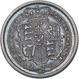 1817 Shilling - George III British Silver Coin - Nice