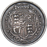 1820 Shilling - George III British Silver Coin - Nice