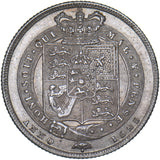 1825 Shilling (Laureate Head) - George IV British Silver Coin - Very Nice