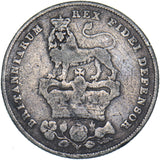 1827 Shilling - George IV British Silver Coin