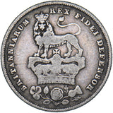 1827 Shilling - George IV British Silver Coin
